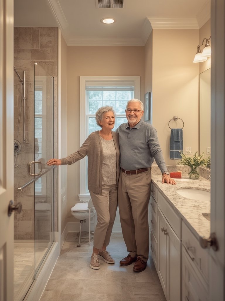 aging in place bathroom - Illustration 3