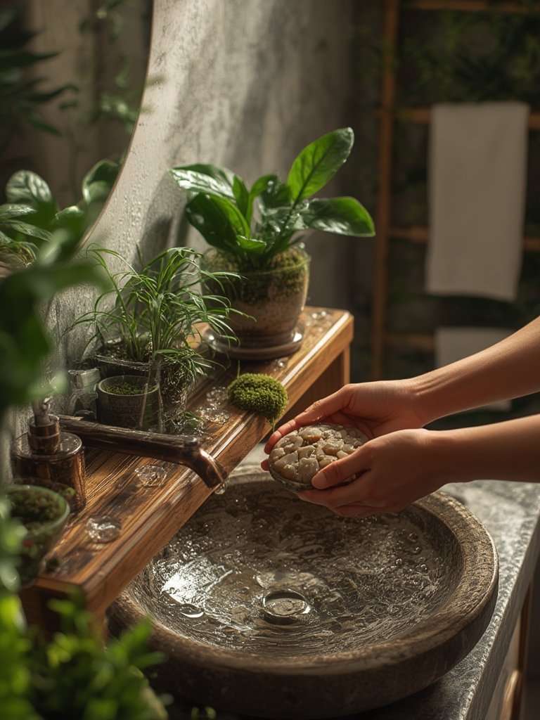 biophilic design bathroom - Illustration 2