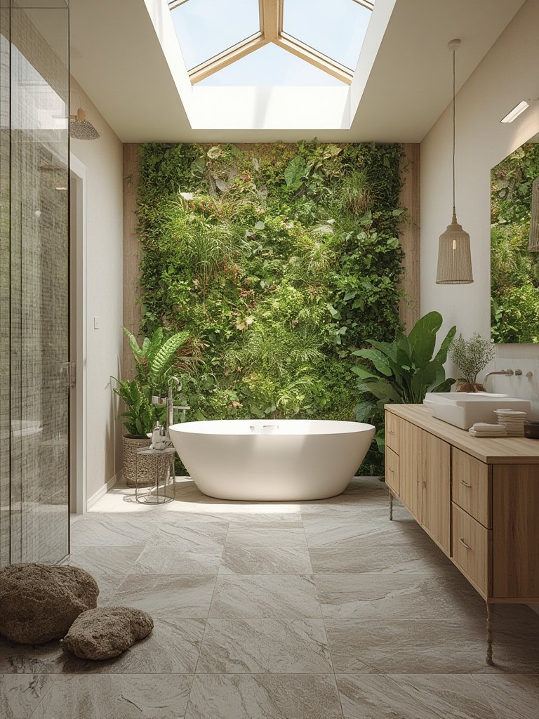 biophilic design bathroom