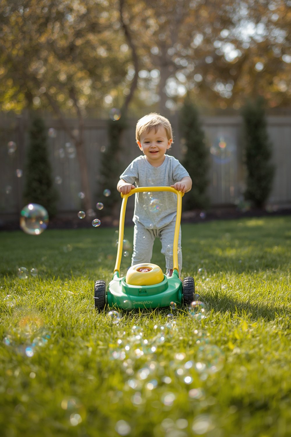 bubble mower product view