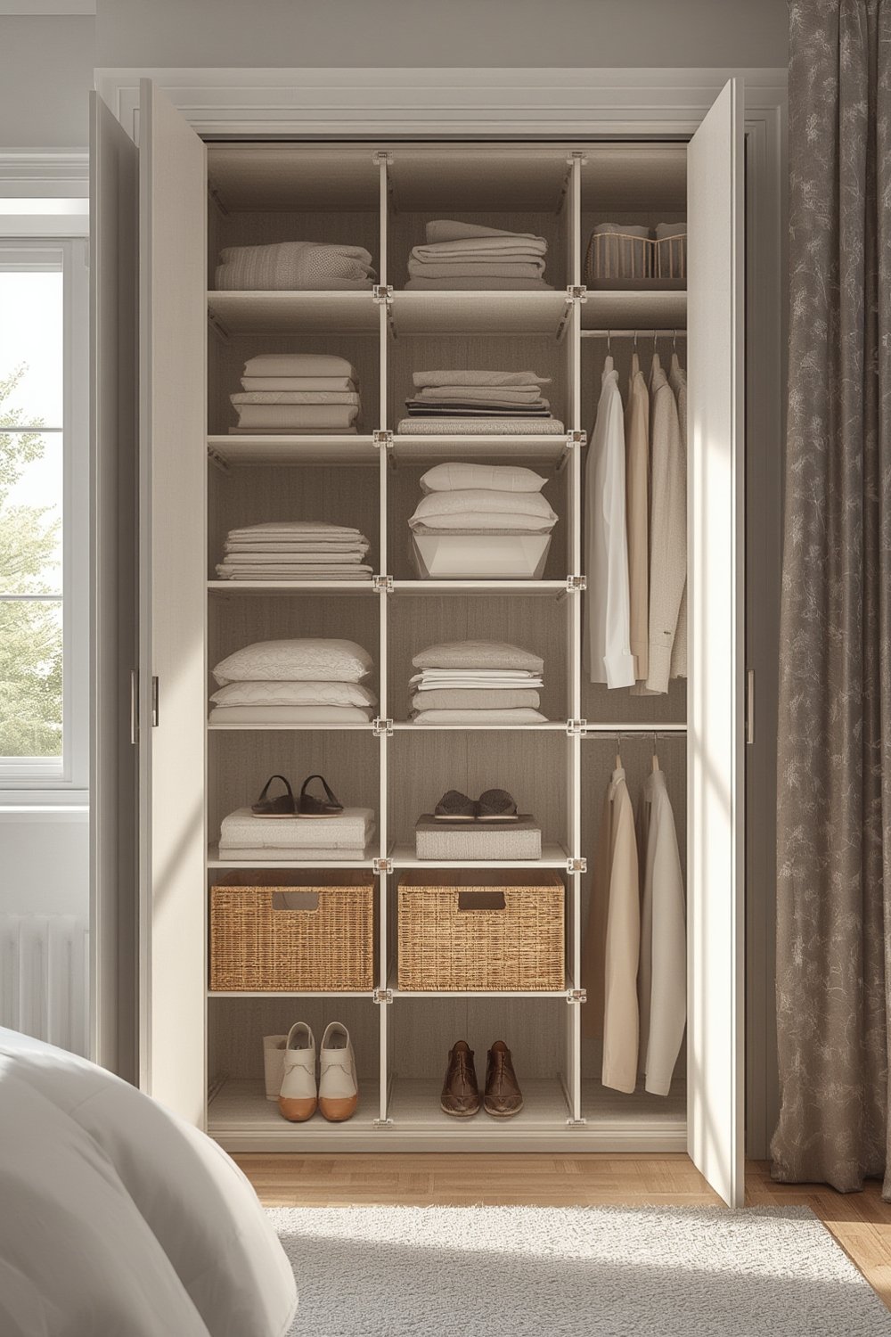 closet organizer product view