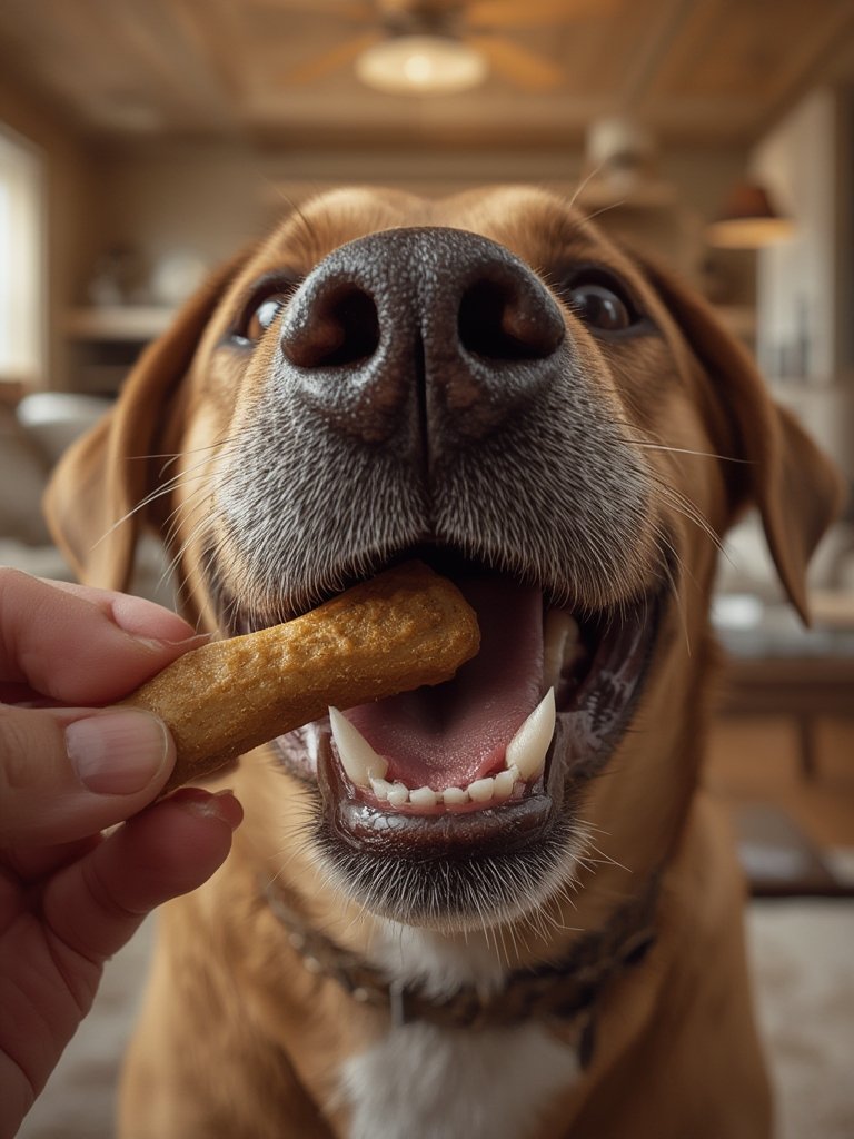 Dental Treats: 7 Ultimate Steps For Amazing Dog Dental Health In 2026 2 dog dental treats - Greenies Teenie in use for oral care
