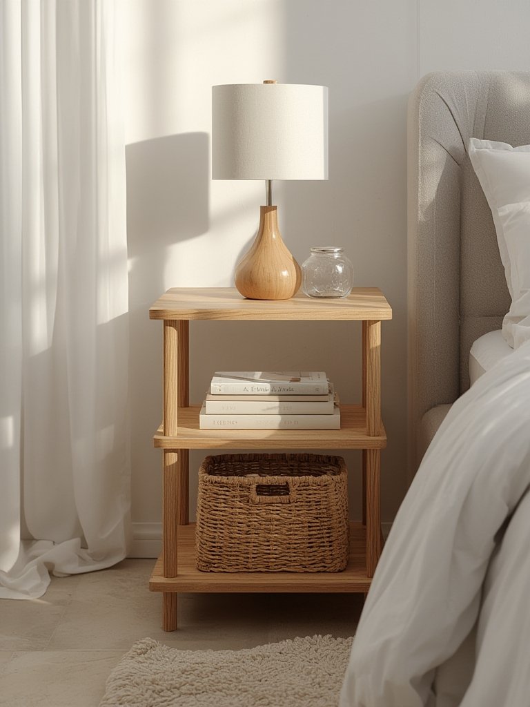 side table in action