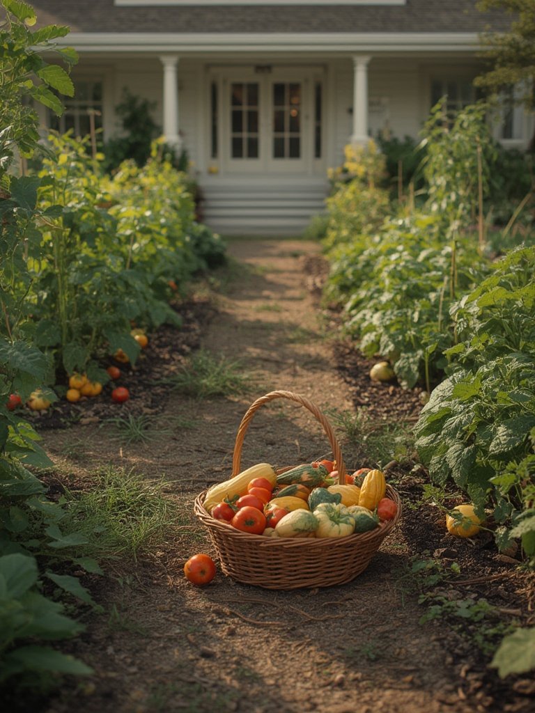 front yard vegetable garden