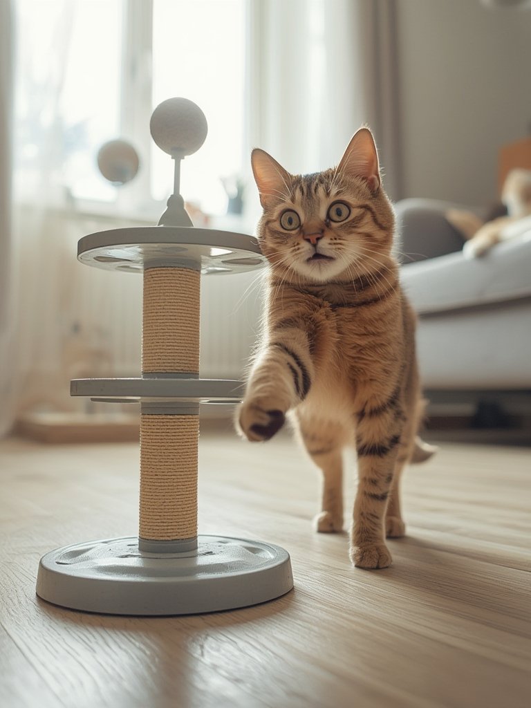 Cat Toy: 3 Ultimate Secrets For Amazing Indoor Enrichment In 2026 2 Cat toy in action