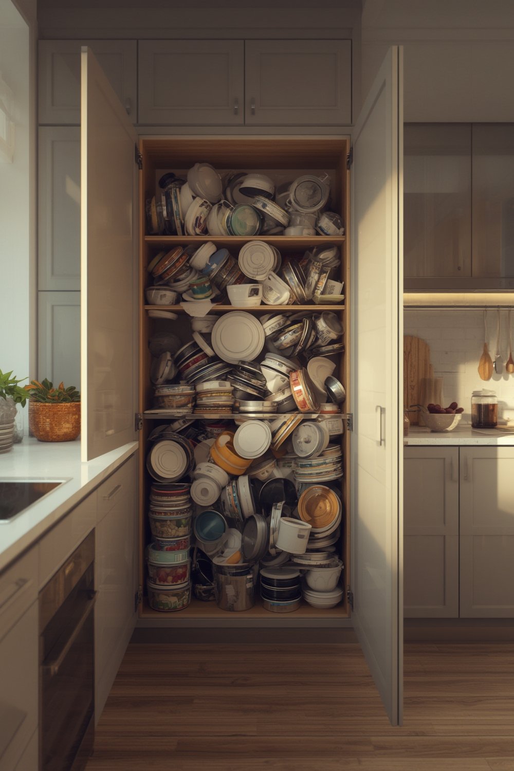 lid organizer product view