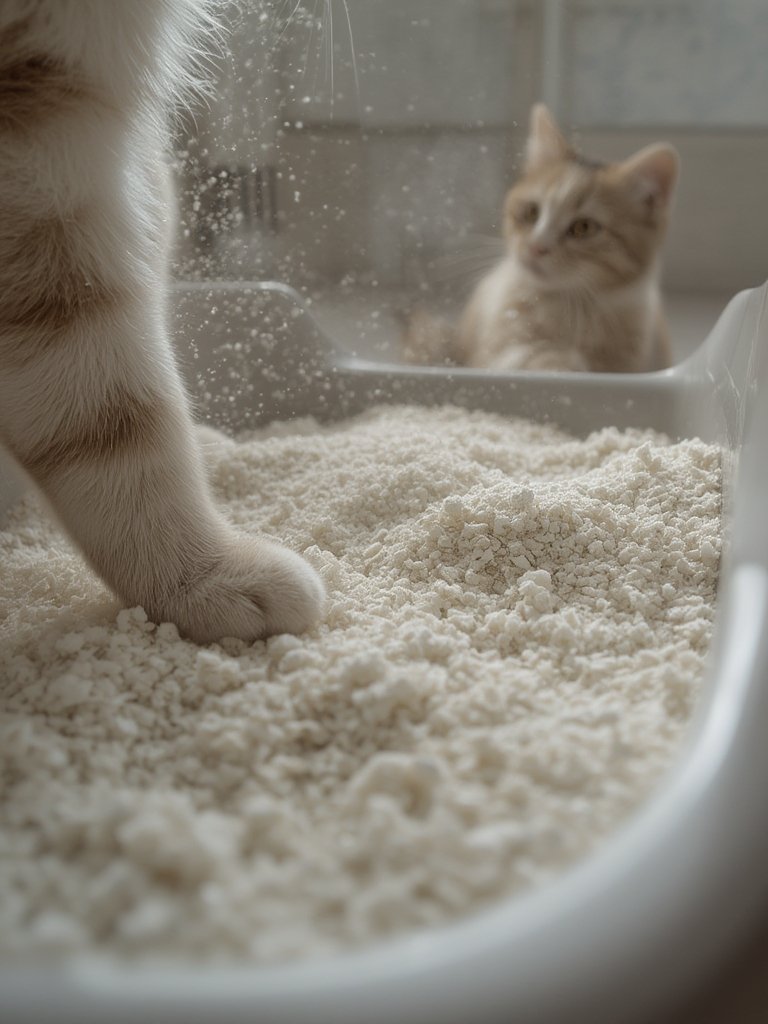 lightweight litter in action