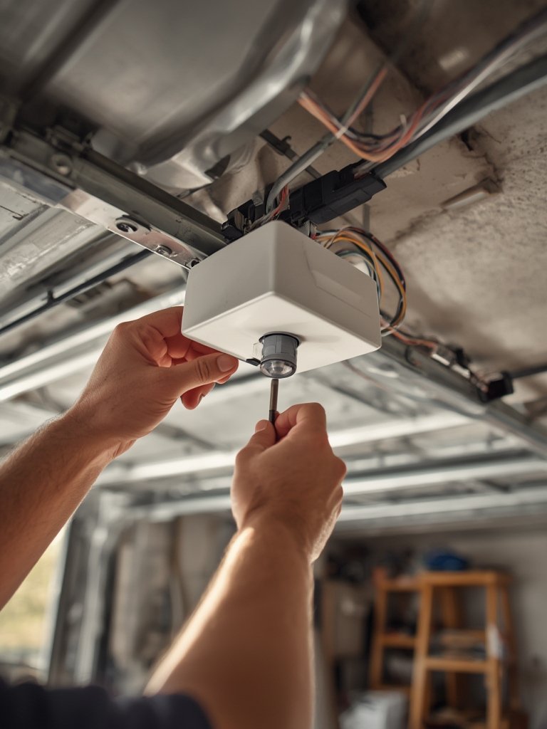 smart garage door opener - Illustration 2