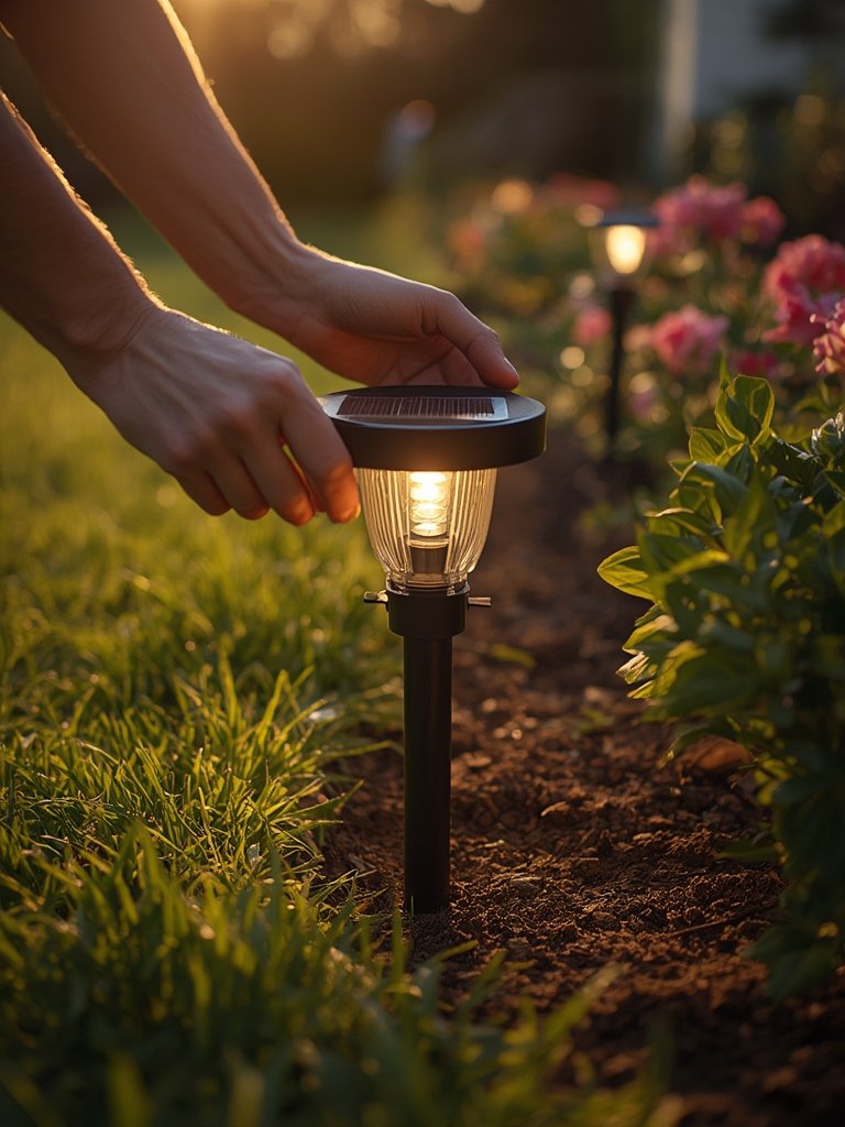 solar garden lighting - Illustration 2