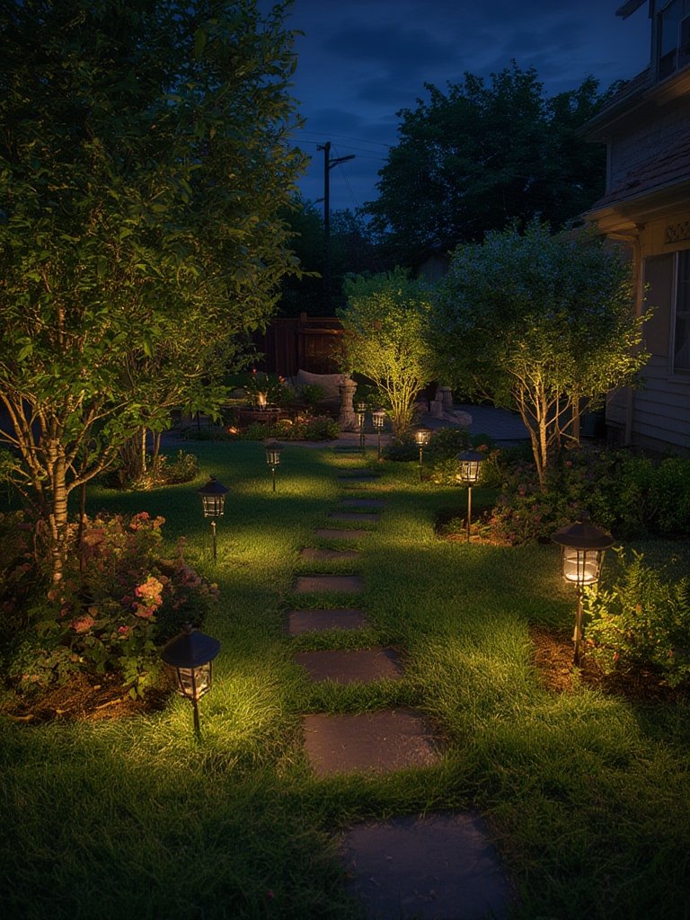 solar garden lighting - Illustration 3