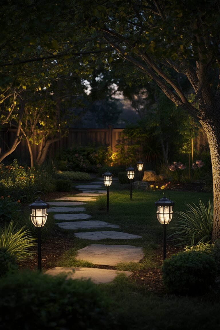 solar garden lighting