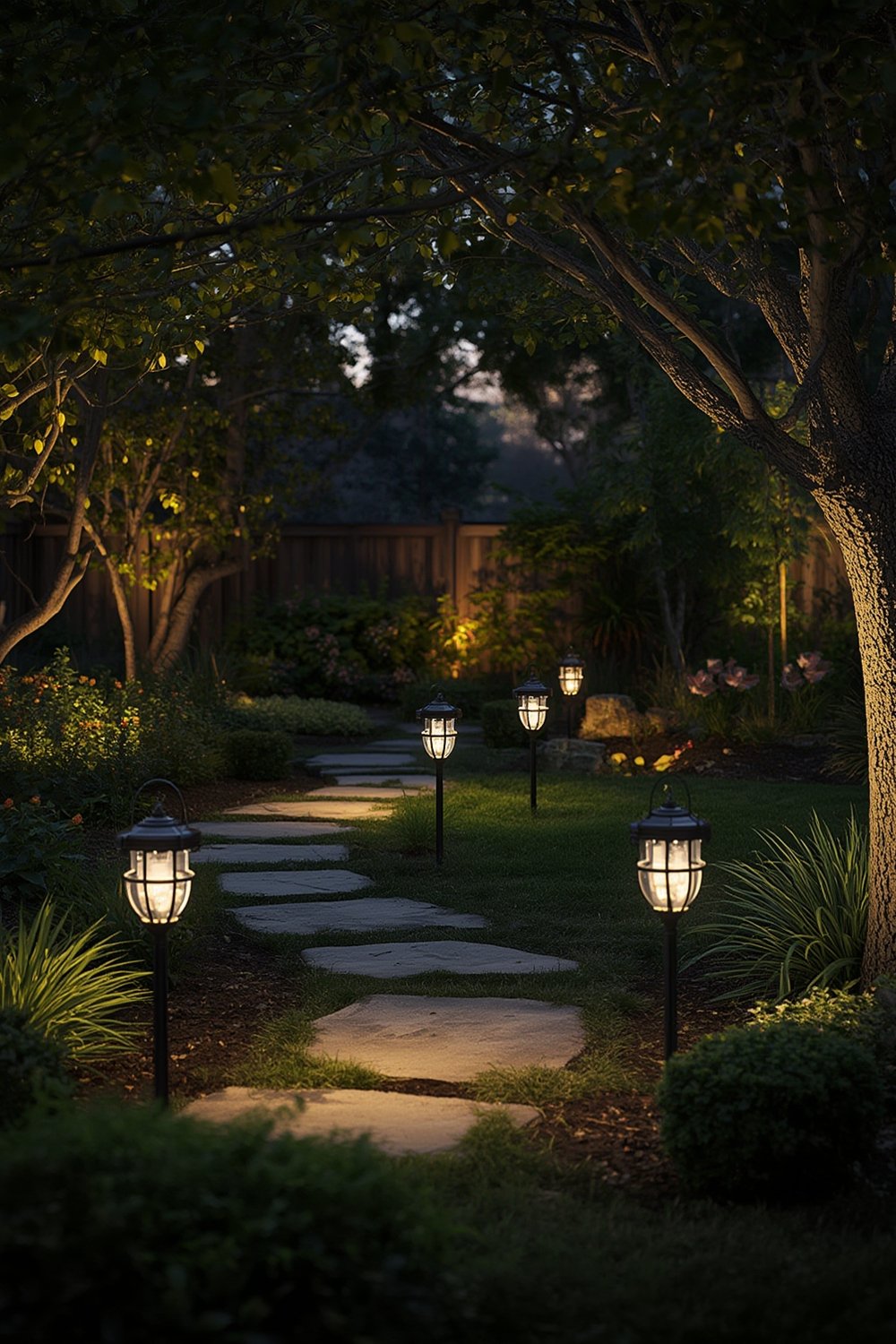 solar garden lighting