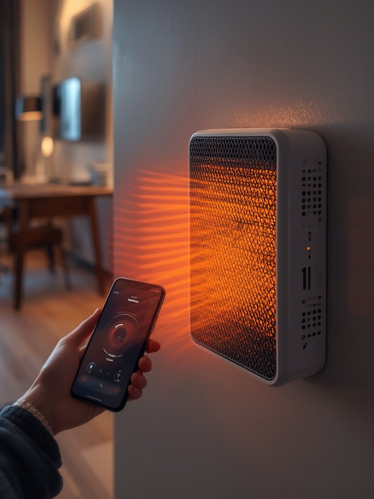 smart heater in action