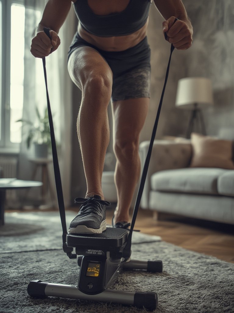 Mini Stepper: 7 Ultimate Steps For Amazing Full-Body Results 2 mini stepper in action