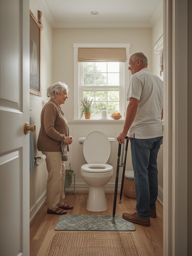 comfort height toilet - Illustration 3