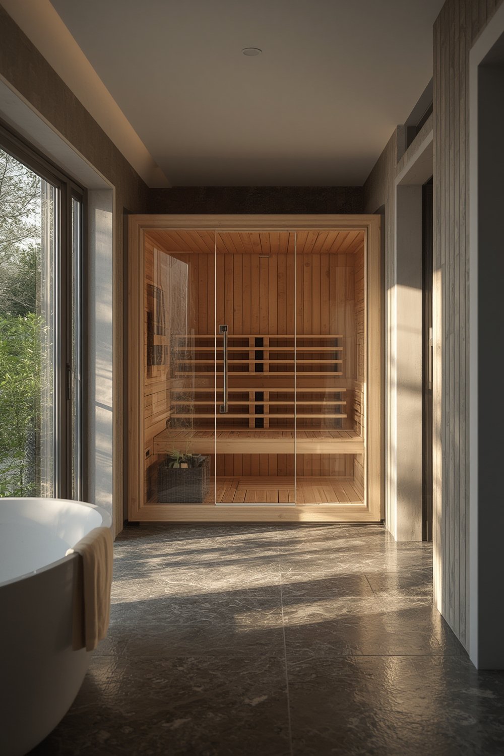 home sauna installation - Illustration 1