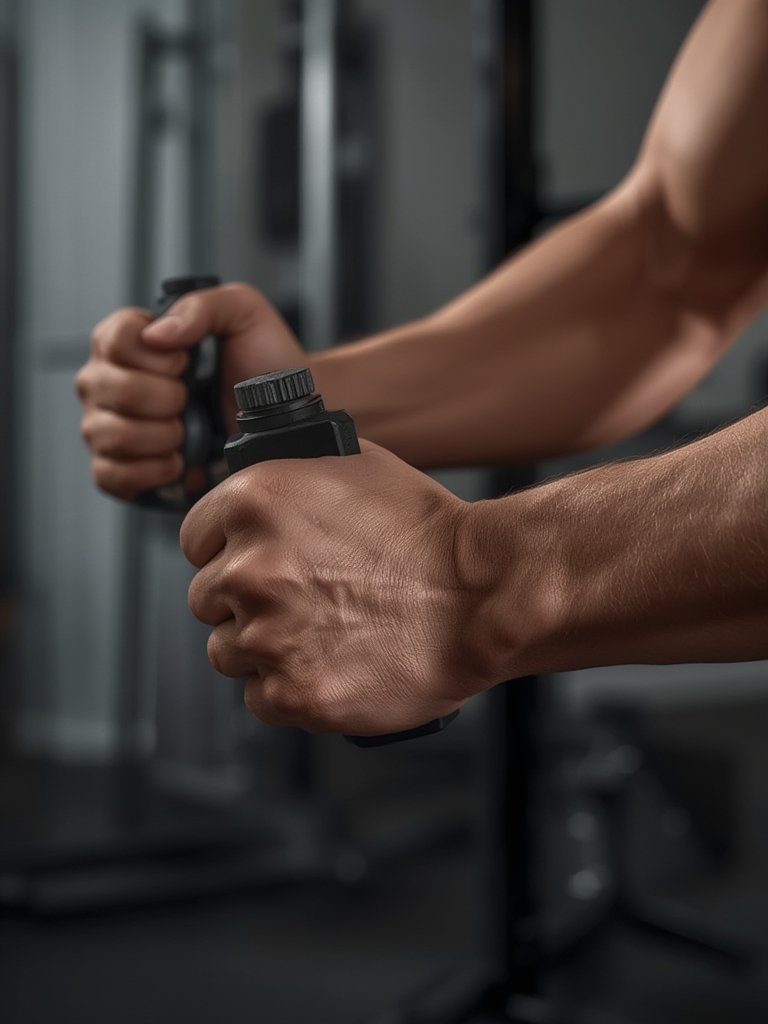 forearm strengthener in action