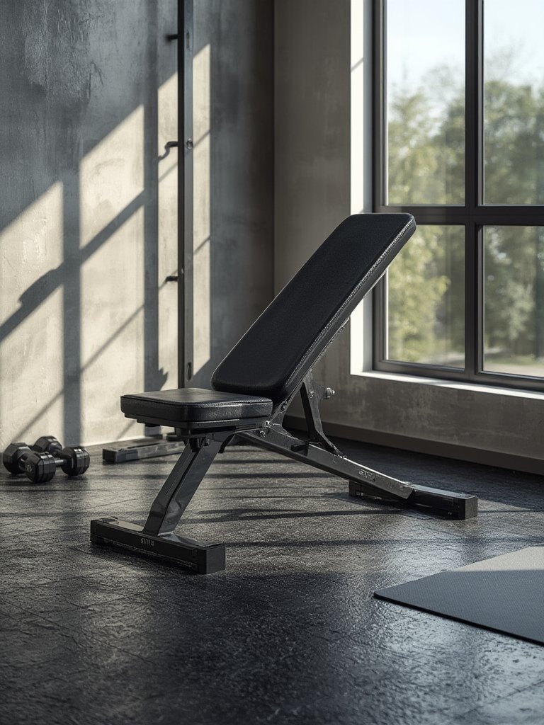 adjustable bench in action