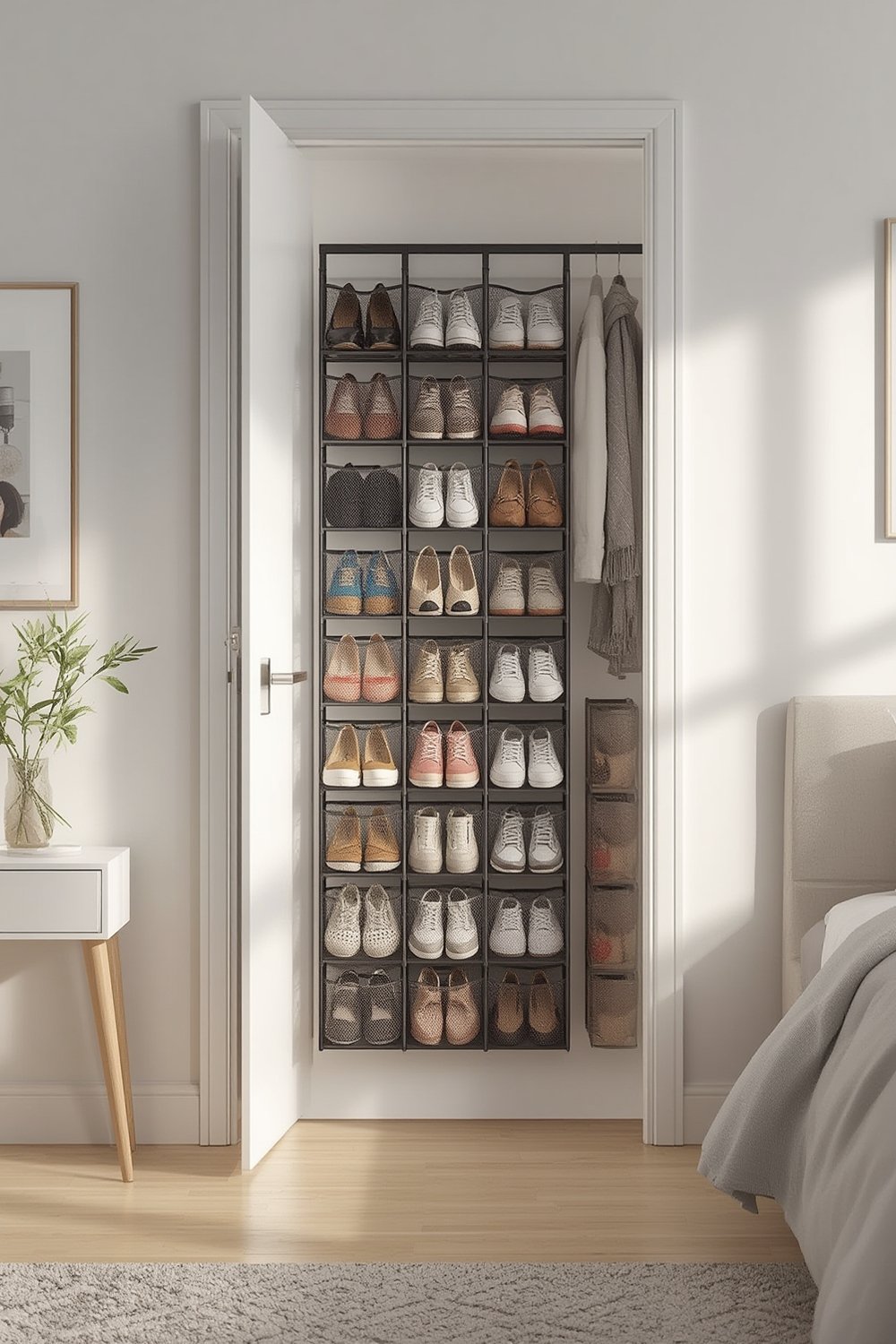 SHOE ORGANIZER: 7 ULTIMATE STEPS for AMAZING Closet Freedom 1 Shoe Organizer product view