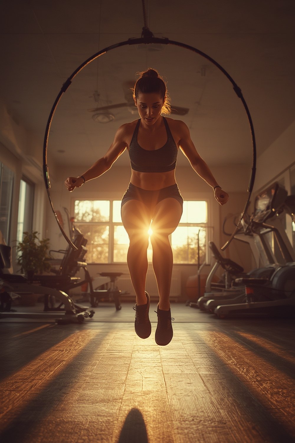 jump rope cardio training - Illustration 1