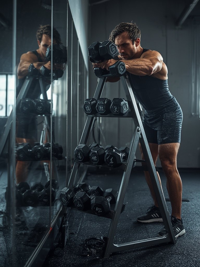 DUMBELL RACK: 2026 AMAZING INSTANT GUIDE TO MAXIMIZE WORKOUT SPACE 2 dumbbell rack in action