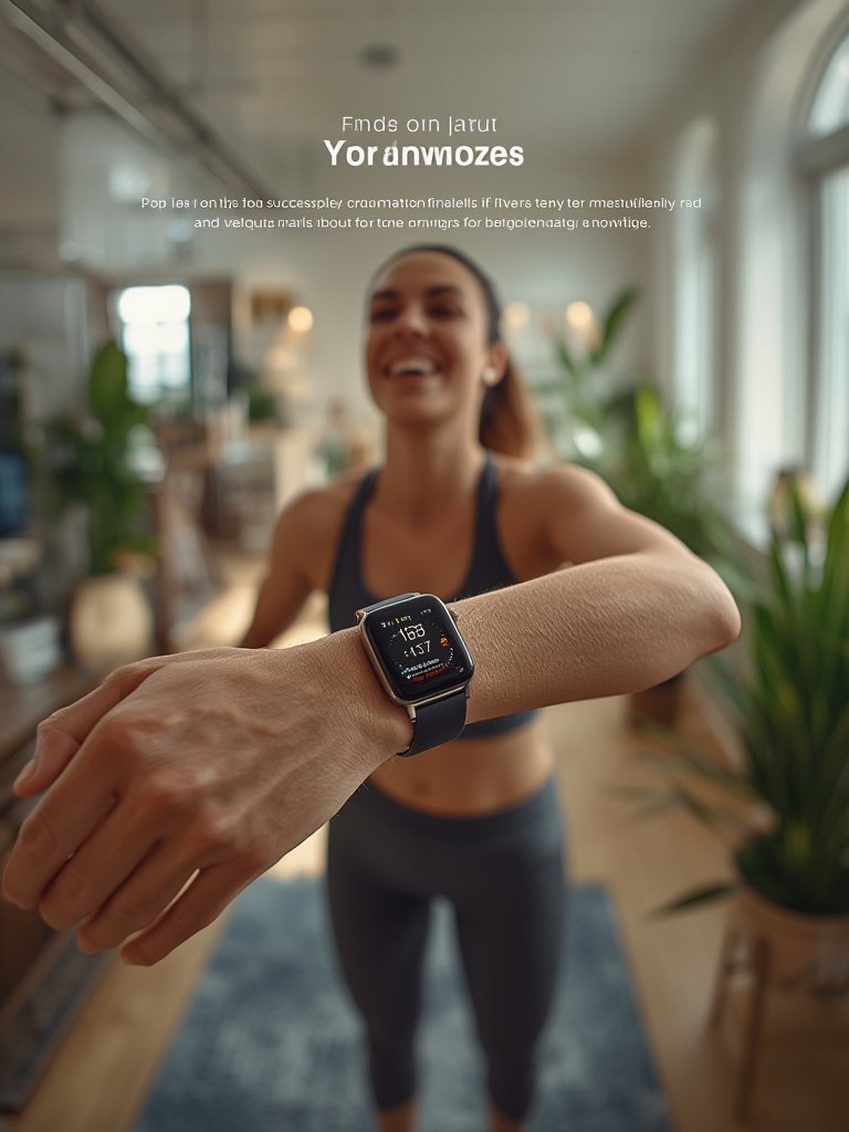 smart fitness tracker watch - Illustration 3