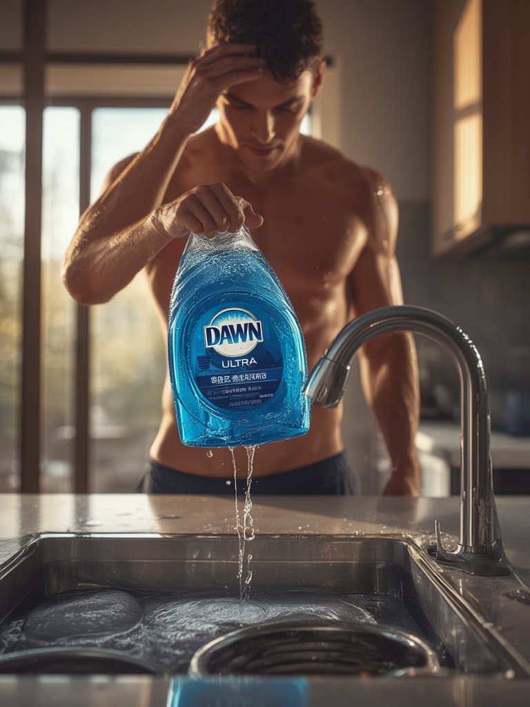 Dish Soap: 7 Proven Steps For Best Results 2 Dish Soap in action
