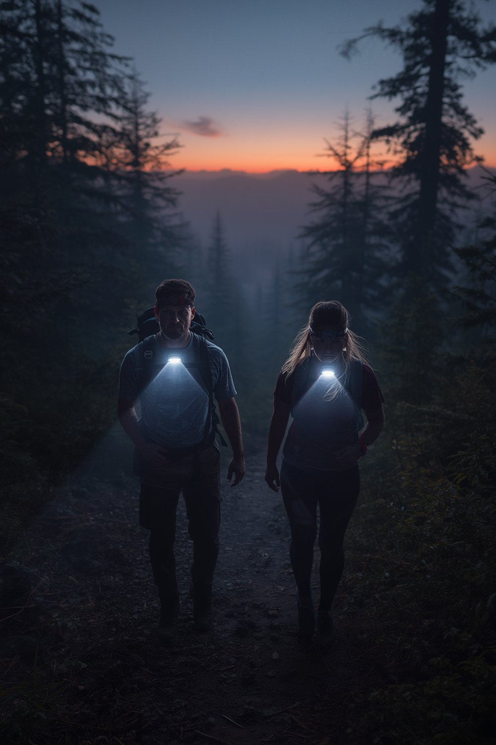 hiking headlamp LED - Illustration 1