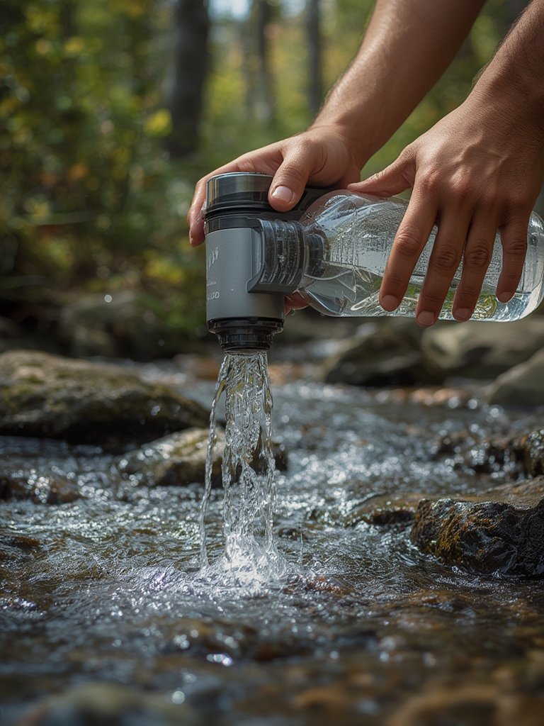 portable water filter hiking